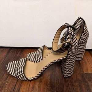 Ann Taylor Woven Block Heels